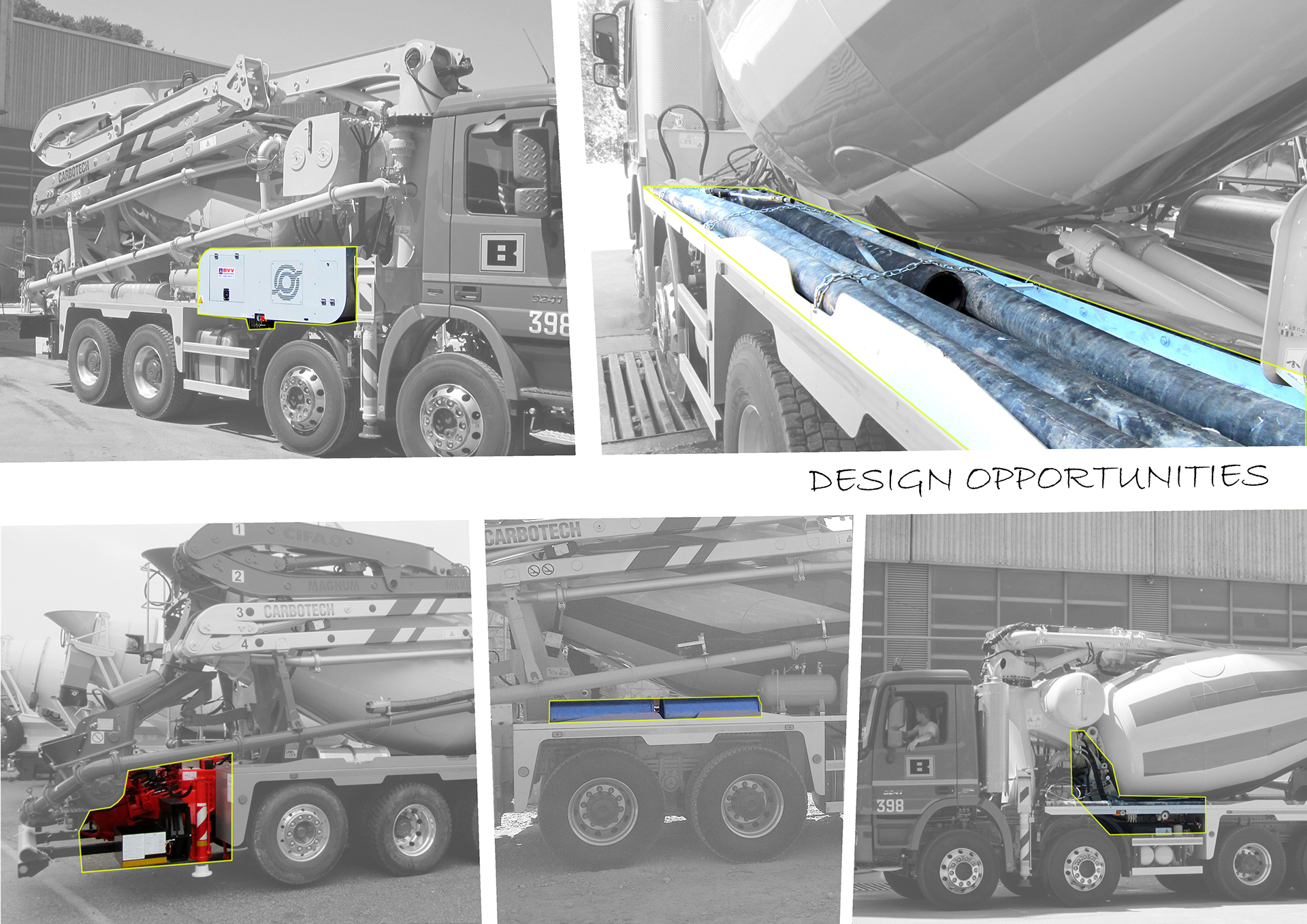 Site equipment，Concrete loading and unloading truck，Cement tanker，